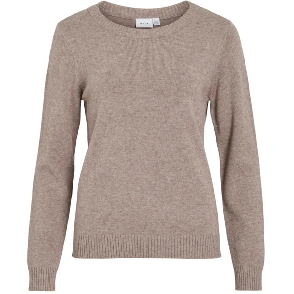 VILA VILA dam stickad tröja VIRIL Knit Falcon Melange