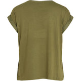 VILA VILA dam top VIELLETTE Top Capulet Olive