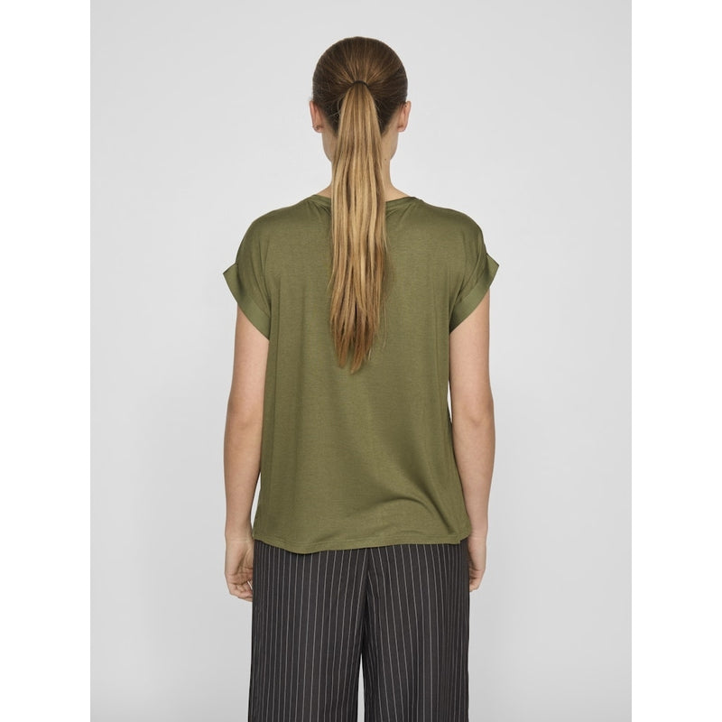VILA VILA dam top VIELLETTE Top Capulet Olive
