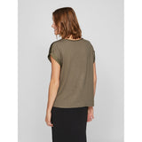 VILA VILA dam top VIELLETTE Top Dusty Olive