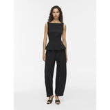 VILA VILA dam topp VIMASTRIBA Top Black Beauty PINSTRIPE