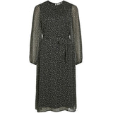 VILA VILA dam klänning VIFALIA Dress Black Beauty Ika