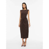 VILA VILA dam klänning VIJUSTINE Dress Slate black