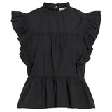 VILA VILA dam topp VIRUFELLA Top Black Beauty