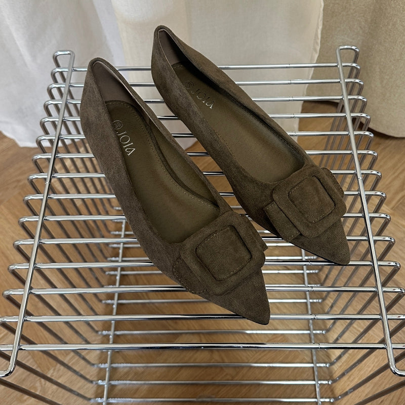 SHOES Vela dam ballerinaskor H8-1030E Shoes Green