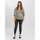 Vero Moda Curve Vero Moda Curve dam blus VMMINTI Restudsalg Birch