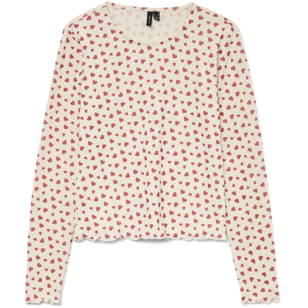 Vero Moda Vero Moda Dam Pyjamas Set JUL XMAS VMPIPPA Nightwear Birch AOP:MILA