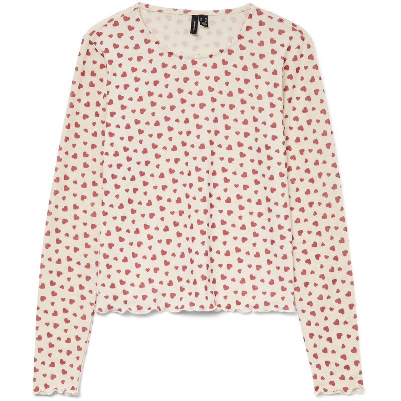 Vero Moda Vero Moda Dam Pyjamas Set JUL XMAS VMPIPPA Nightwear Birch AOP:MILA