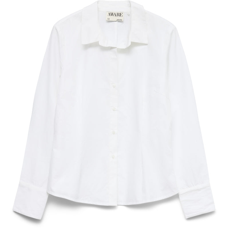 Vero Moda Vero Moda Dam Skjorta AWUMS Shirt Bright White