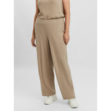 Vero Moda Curve Vero Moda curve loose wide pants VMPUFFY Restudsalg Silver Mink