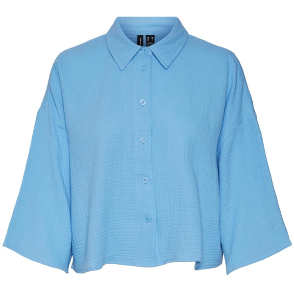 Vero Moda Vero Moda dam VMNATALI Shirt Little Boy Blue