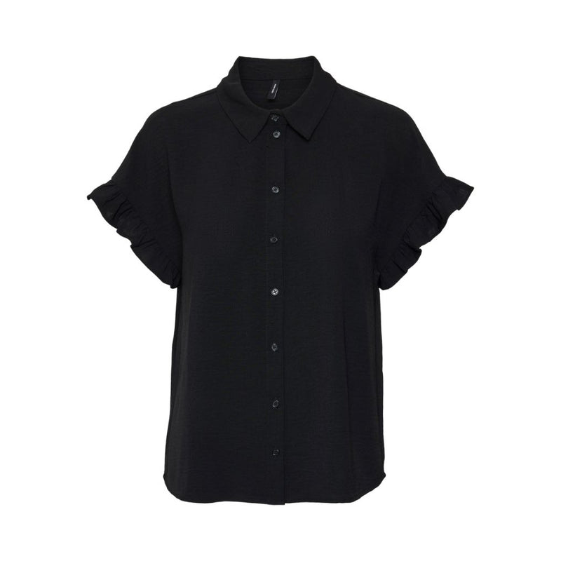 Vero Moda Vero Moda dam blus VMALVA T-shirt Black