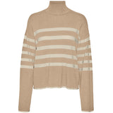 Vero Moda Vero Moda dam blus VMHAPPINESS Restudsalg Irish Cream W. BIRCH