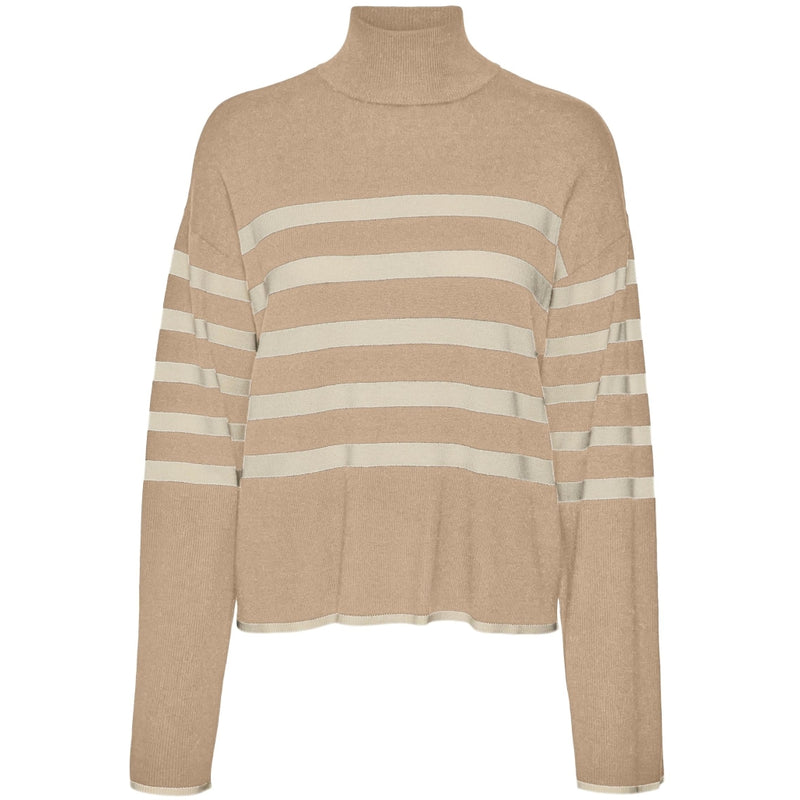 Vero Moda Vero Moda dam blus VMHAPPINESS Restudsalg Irish Cream W. BIRCH