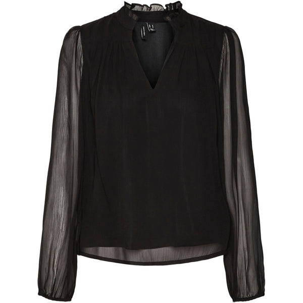 Vero Moda Vero Moda dam blus VMKAYA Blouse Black