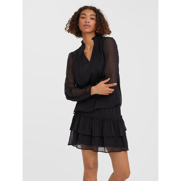 Vero Moda Vero Moda dam blus VMKAYA Blouse Black