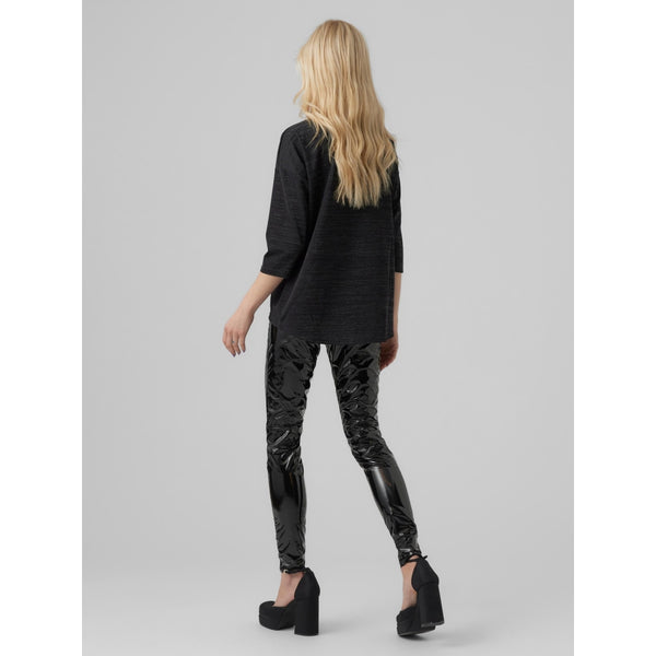 Vero Moda Vero Moda dam blus VMMALENA Restudsalg Black Black lurex