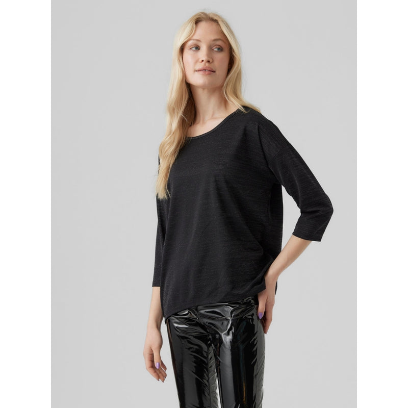 Vero Moda Vero Moda dam blus VMMALENA Restudsalg Black Black lurex