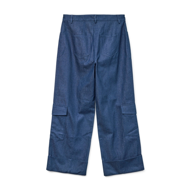 Vero Moda Vero Moda dam byxar VMCARLA Pant Blue Indigo