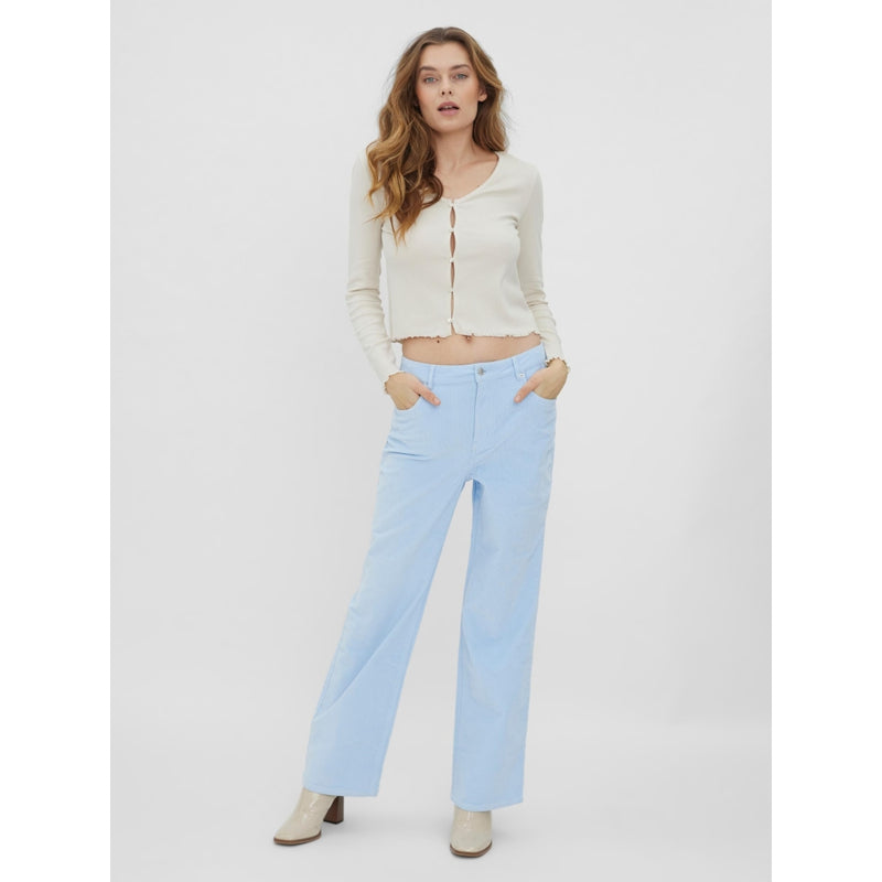 Vero Moda Vero Moda dam byxor VMKITHY Restudsalg Blue Bell