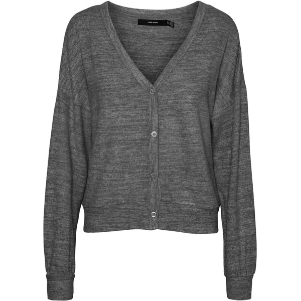 Vero Moda Vero Moda dam cardigan VMCHILL Restudsalg Dark grey melange