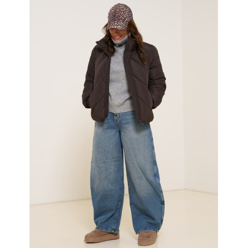 Vero Moda Vero Moda dam jacka VMMILLAS MIA Jacket Chocolate Brown