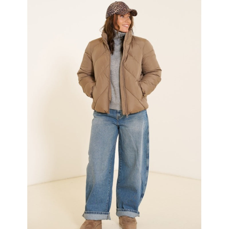 Vero Moda Vero Moda dam jacka VMMILLAS MIA Jacket Fossil