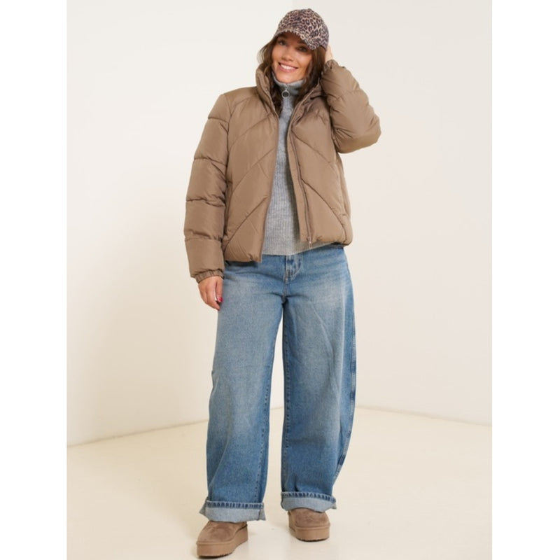 Vero Moda Vero Moda dam jacka VMMILLAS MIA Jacket Fossil