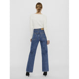 Vero Moda Vero Moda dam jeans VMKITHY Restudsalg Medium blue denim