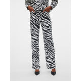 Vero Moda Vero Moda dam jeans VMTESSA Jeans Bright White BLACK Z EBRA