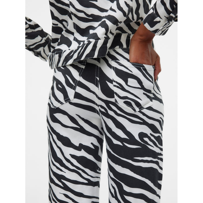Vero Moda Vero Moda dam jeans VMTESSA Jeans Bright White BLACK Z EBRA