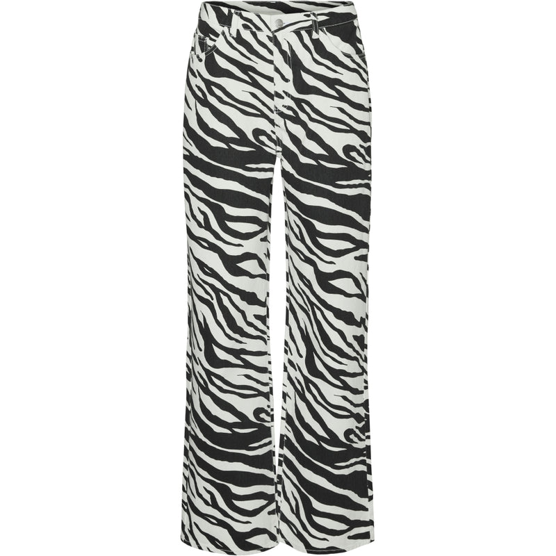 Vero Moda Vero Moda dam jeans VMTESSA Jeans Bright White BLACK Z EBRA