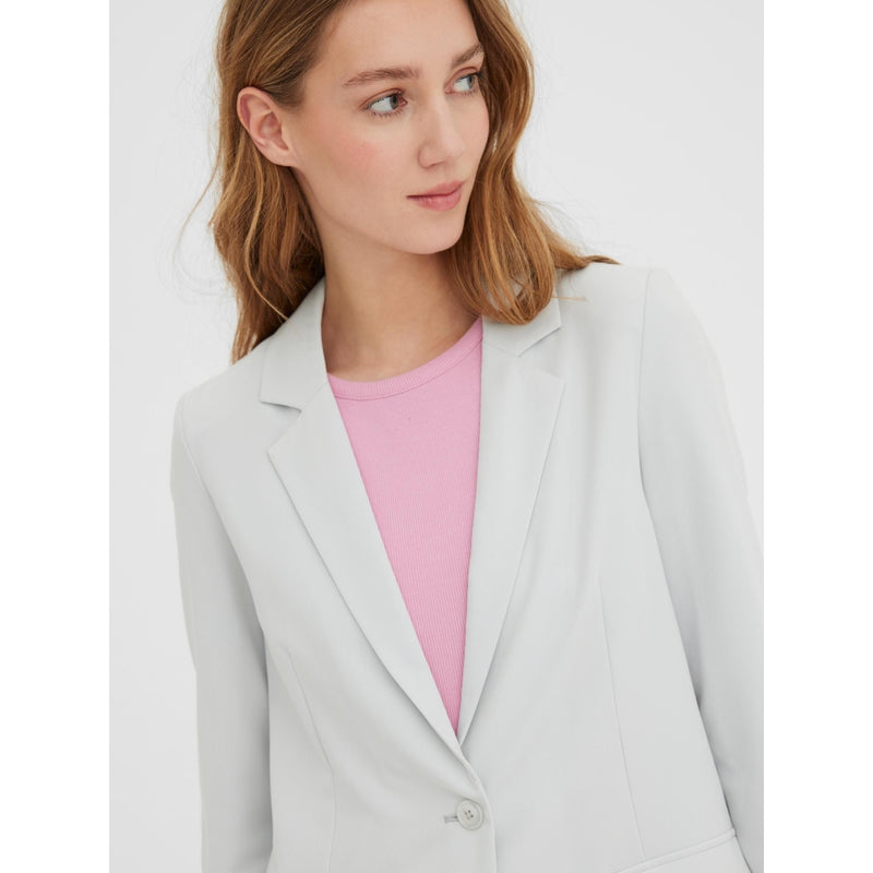 Vero Moda Vero Moda dam kavaj VMZELDA Blazer Glacier Gray