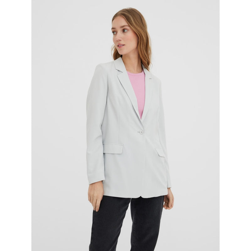 Vero Moda Vero Moda dam kavaj VMZELDA Blazer Glacier Gray