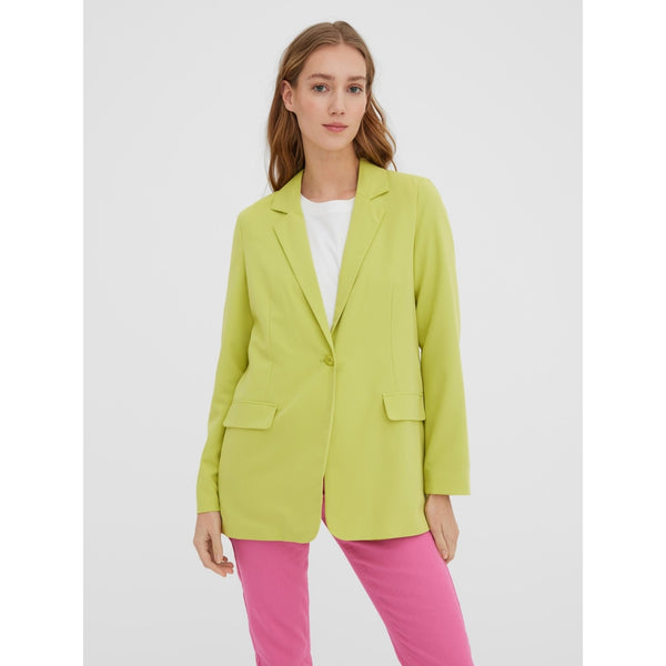 Vero Moda Vero Moda dam kavaj VMZELDA Blazer Green Oasis