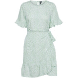 Vero Moda Vero Moda dam klänningVMHENNA Restudsalg Pastel Green mini henna vic