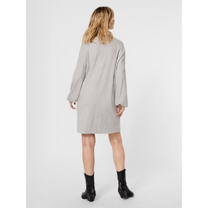 Vero Moda Vero Moda dam klänningVMNANCY Knit Light Grey Melange