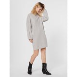 Vero Moda Vero Moda dam klänningVMNANCY Knit Light Grey Melange