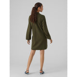 Vero Moda Vero Moda dam klänningVMNANCY Knit Rifle Green