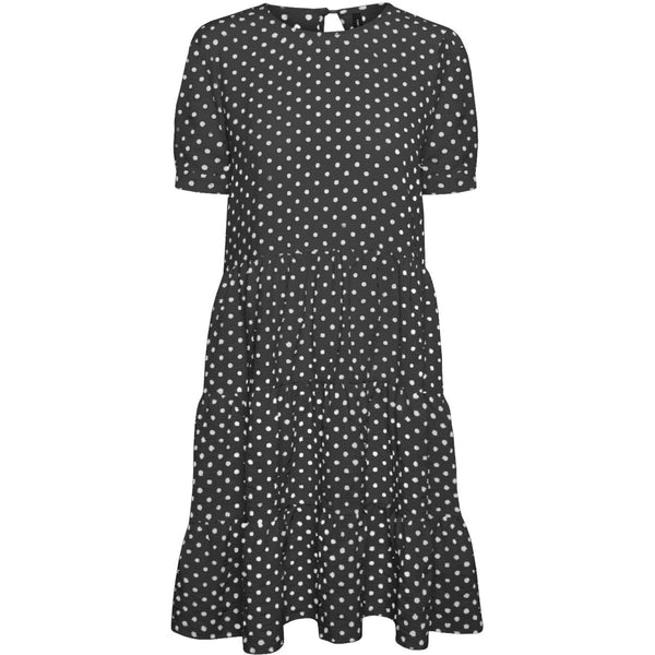 Vero Moda Vero Moda dam klänningVMNELLY Restudsalg Black Snow White Dot