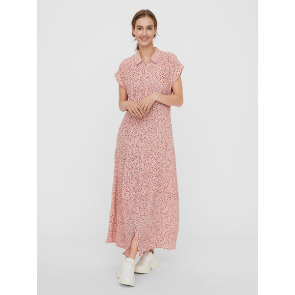 Vero Moda Vero Moda dam klänning VMHOLLO Restudsalg Shocking Pink Hollo