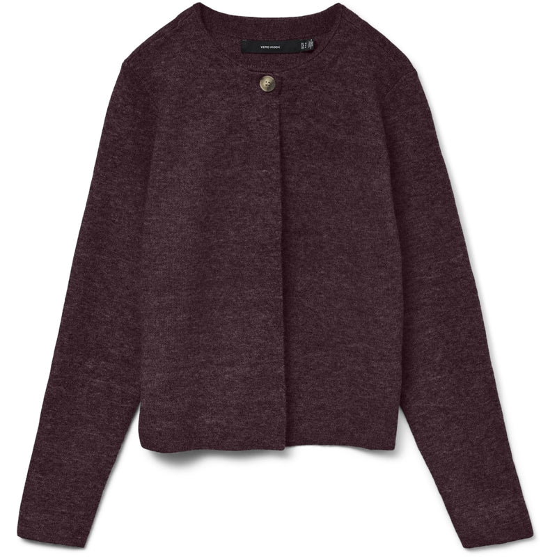 Vero Moda Vero Moda dam kofta VMMARINA Cardigan Winetasting Detail:MELANGE