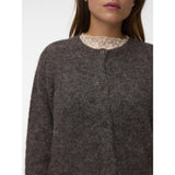 Vero Moda Vero Moda dam kofta VMNOVAH Cardigan Chocolate Torte W. DTM BUTTON