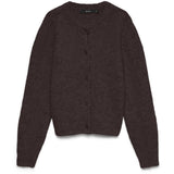 Vero Moda Vero Moda dam kofta VMNOVAH Cardigan Chocolate Torte W. DTM BUTTON