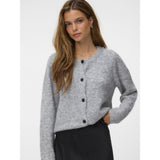 Vero Moda Vero Moda dam kofta VMNOVAH Cardigan Medium grey melange
