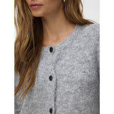 Vero Moda Vero Moda dam kofta VMNOVAH Cardigan Medium grey melange