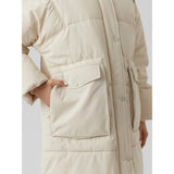 Vero Moda Vero Moda dam oversize jacka VMELANOR Restudsalg Oatmeal