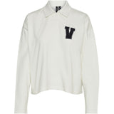 Vero Moda Vero Moda dam polo VMSERENA Polo Snow white