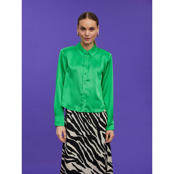 Vero Moda Vero Moda dam skjortaVMALASKA Restudsalg Island Green