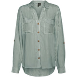 Vero Moda Vero Moda dam skjorta VMBUMPY Shirt Laurel Wreath